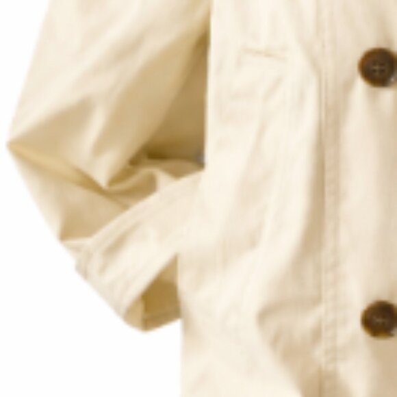 🧥 NWT ON 34th Chic Women’s Cream Pea Coat – Size M - Picture 4 of 8